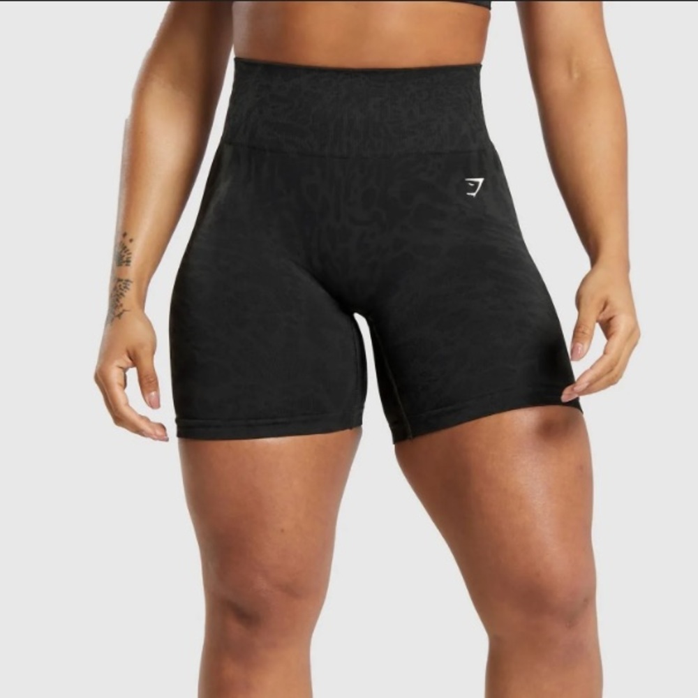 Gymshark Women's Black Bike Shorts